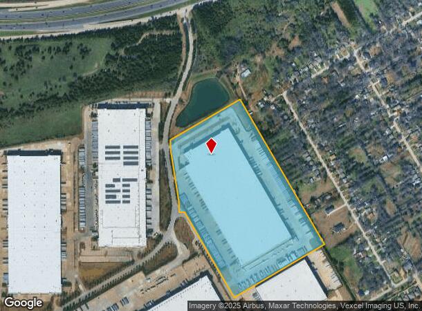 1901 Danieldale Rd, Lancaster, TX Parcel Map