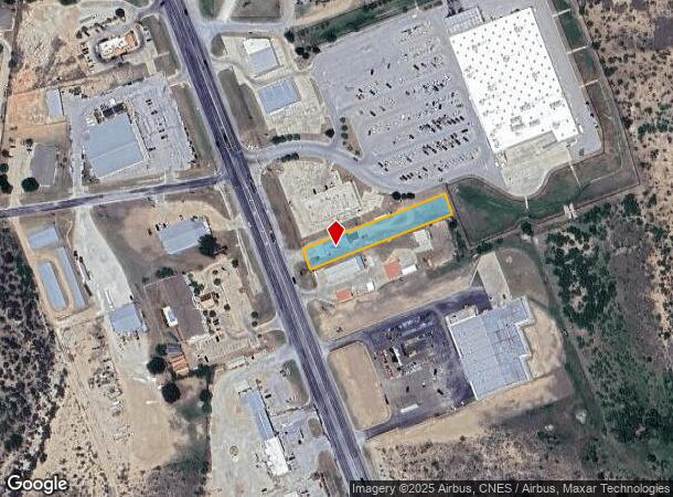2215 S Bridge St, Brady, TX Parcel Map