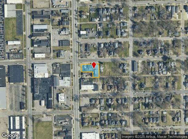 1902 S Michigan St, South Bend, IN Parcel Map