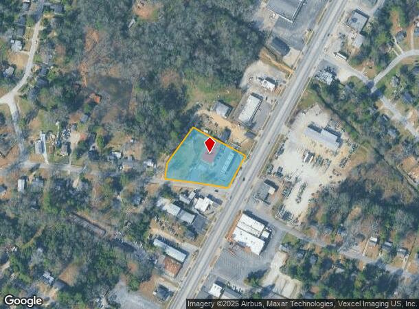  2545 Peach Orchard Rd, Augusta, GA Parcel Map
