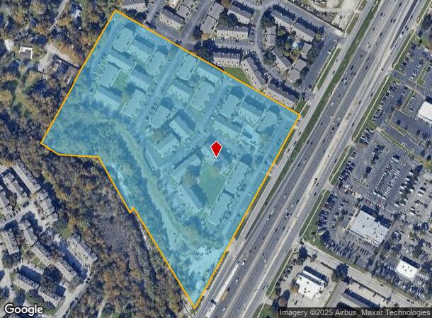  8800 N Interstate 35, Austin, TX Parcel Map