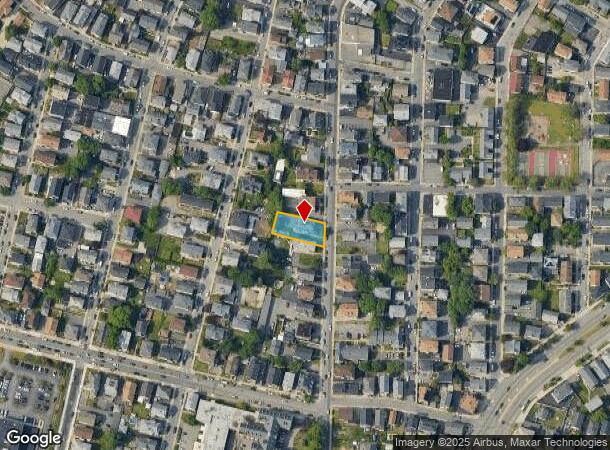 633 2Nd St, Fall River, MA Parcel Map