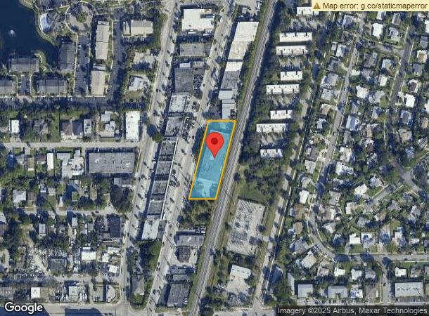  1350 S Dixie Hwy E, Pompano Beach, FL Parcel Map