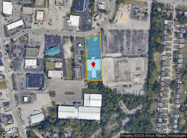  1555 Goodman Ave, Cincinnati, OH Parcel Map