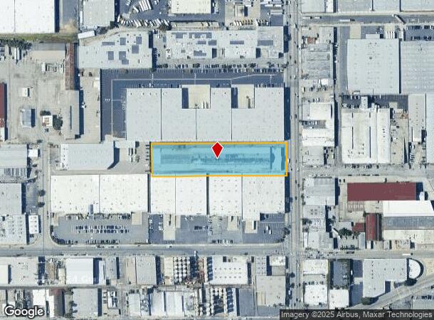  2989 S Santa Fe Ave, Los Angeles, CA Parcel Map