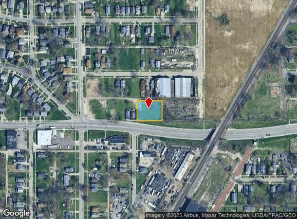  1836 Dorr St, Toledo, OH Parcel Map