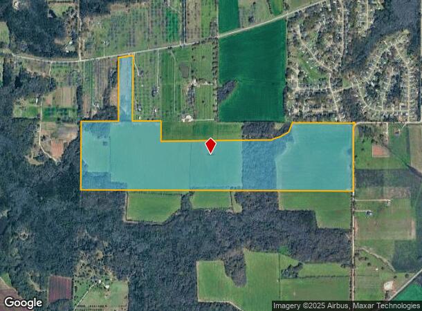5239 Dawes Rd, Grand Bay, AL Parcel Map