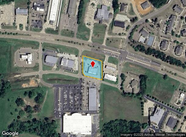  1297 W Government St, Brandon, MS Parcel Map