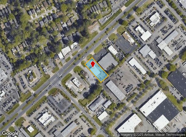  1366 S Military Hwy, Chesapeake, VA Parcel Map