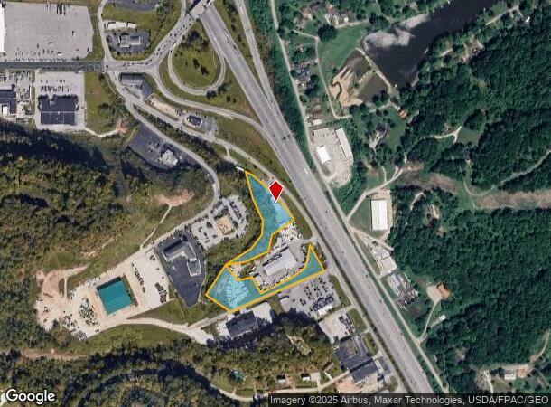  406 Goff Mountain Rd, Nitro, WV Parcel Map