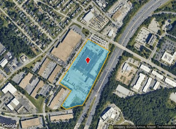 3901 Vero Rd, Halethorpe, MD Parcel Map