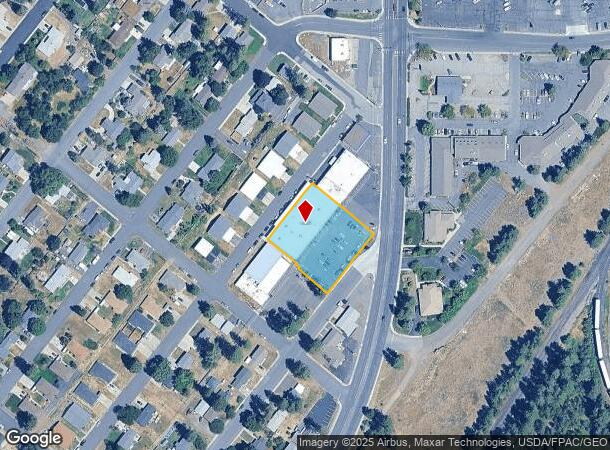  1720 2Nd St, Cheney, WA Parcel Map
