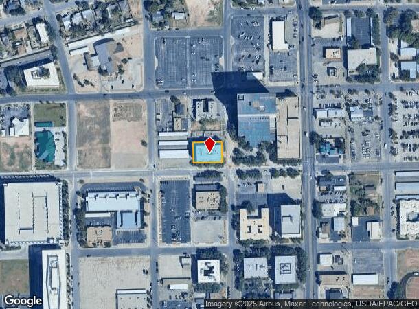 601 N Marienfeld St, Midland, TX Parcel Map