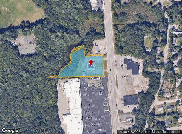  6595 Post Rd, North Kingstown, RI Parcel Map