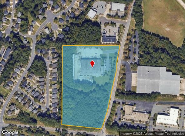 1100 Perry Rd, Apex, NC Parcel Map