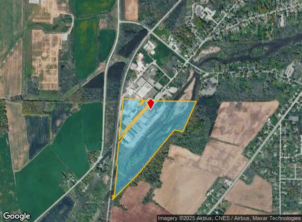 127 Gilbert St, Le Roy, NY Parcel Map