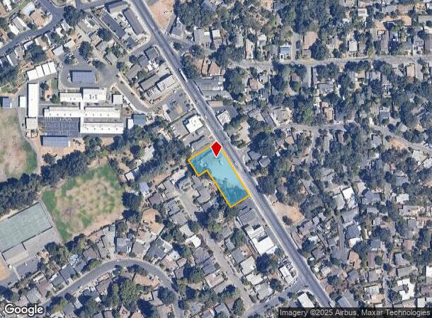 17484 Highway 12, Sonoma, CA Parcel Map