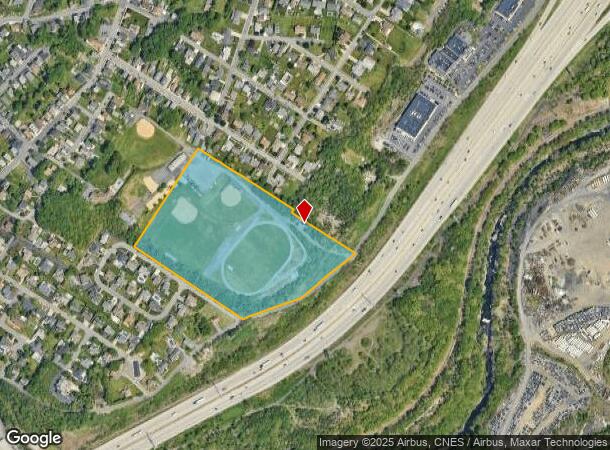  Hill St, Dunmore, PA Parcel Map