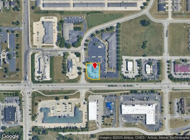 3623 Braddock Dr, Lafayette, IN Parcel Map