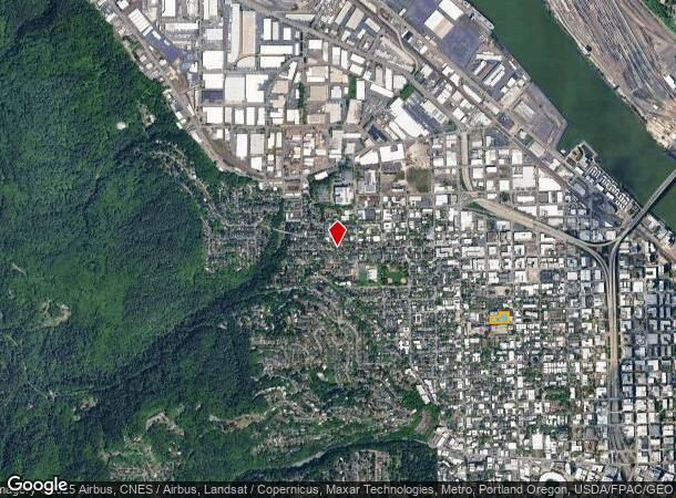  2131 Nw Marshall St, Portland, OR Parcel Map