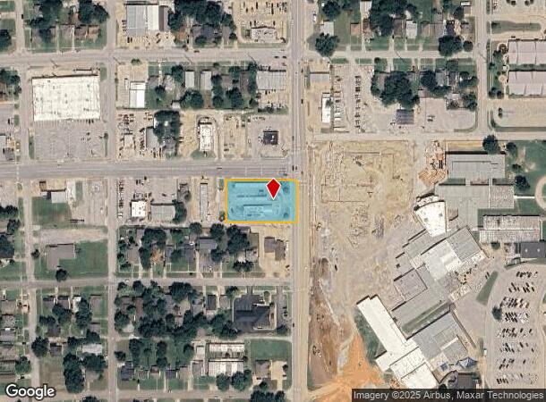 1038 E Dewey Ave, Sapulpa, OK Parcel Map
