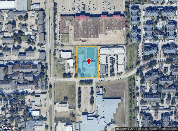  12500 Oxford Park Dr, Houston, TX Parcel Map