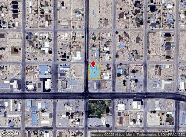  1008 N Front St, Fort Stockton, TX Parcel Map