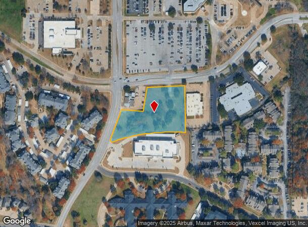 2612 Tibbets Dr, Bedford, TX Parcel Map