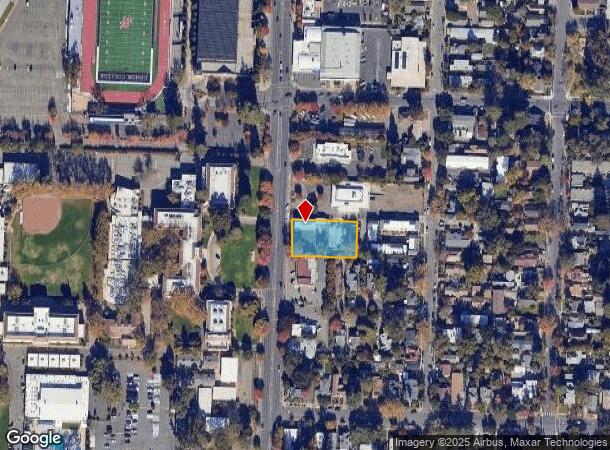 1240 Mendocino Ave, Santa Rosa, CA Parcel Map