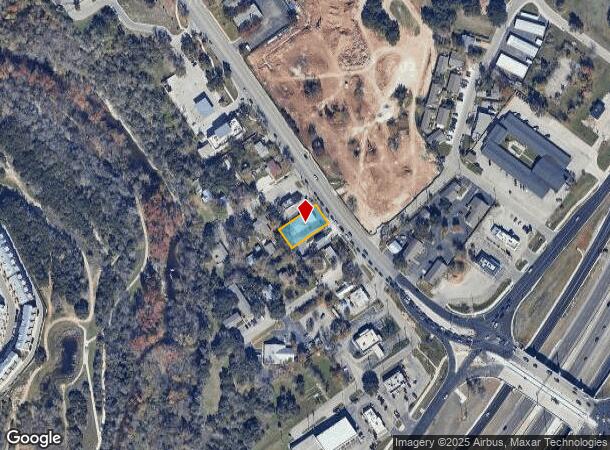 1206 Williams Dr, Georgetown, TX Parcel Map