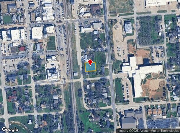 215 S Commerce St, Burleson, TX Parcel Map