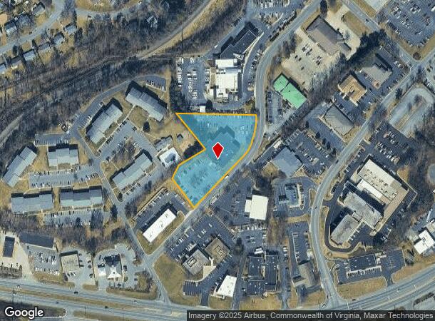 5372 Fallowater Ln, Roanoke, VA Parcel Map