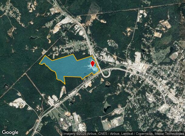  1128 Athens Hwy, Elberton, GA Parcel Map