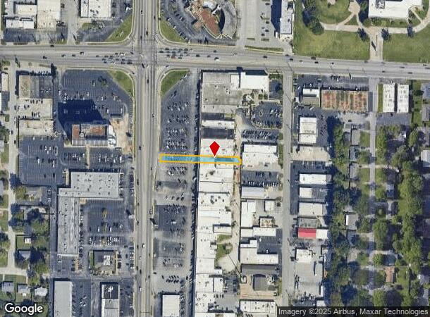 1838 S Glenstone Ave, Springfield, MO Parcel Map