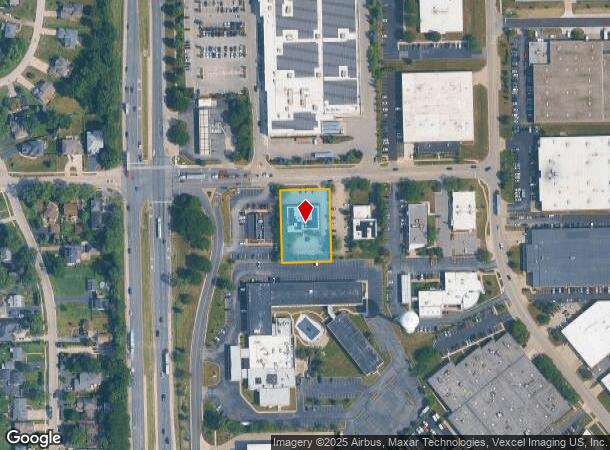  855 Midway Dr, Willowbrook, IL Parcel Map