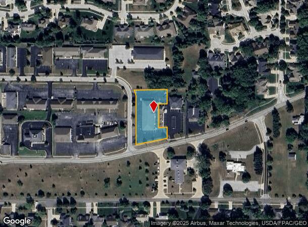 1204 Ridgewood Dr, Bowling Green, OH Parcel Map