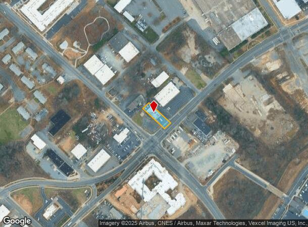  2709 N Tryon St, Charlotte, NC Parcel Map