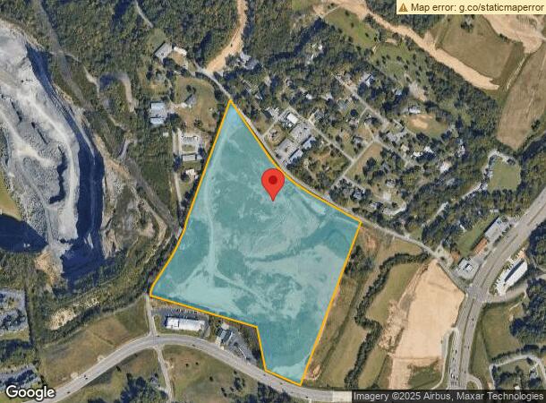  1254 E Ridge Rd, Sevierville, TN Parcel Map