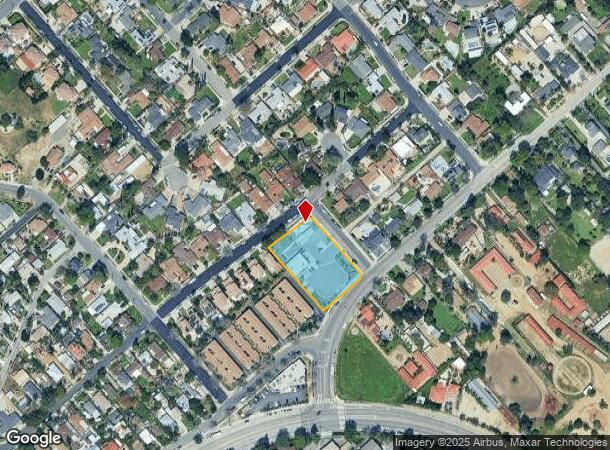 11348 Sunburst St, Sylmar, CA Parcel Map