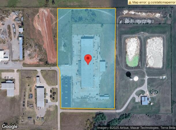  1200 N Maitlen Dr, Cushing, OK Parcel Map