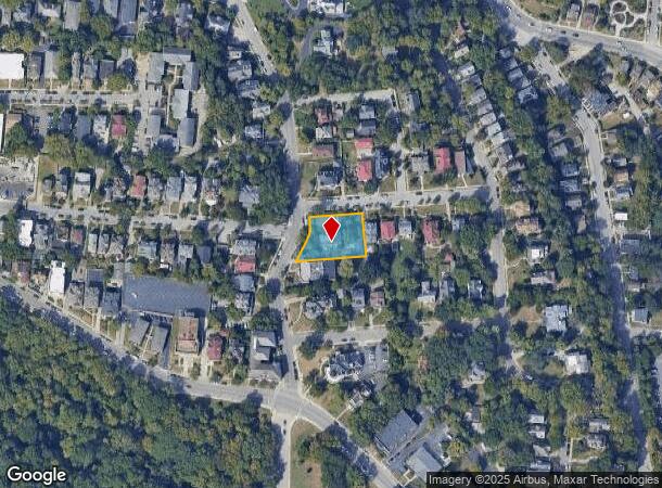  3430 Brookline Ave, Cincinnati, OH Parcel Map