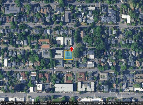  2624 Se Main St, Portland, OR Parcel Map