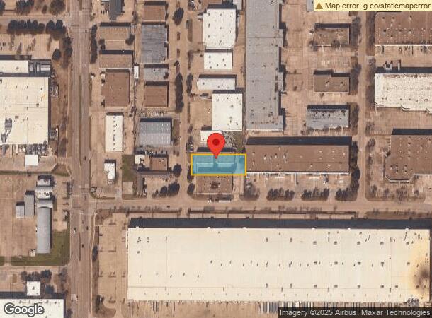  2414 Executive Dr, Garland, TX Parcel Map