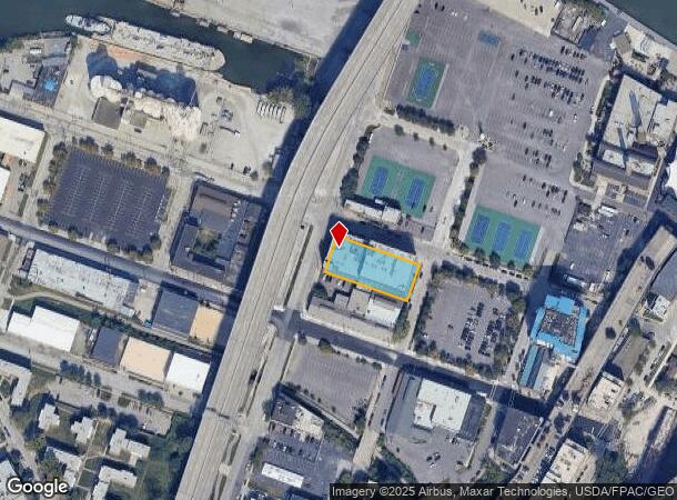  1231 Main Ave, Cleveland, OH Parcel Map