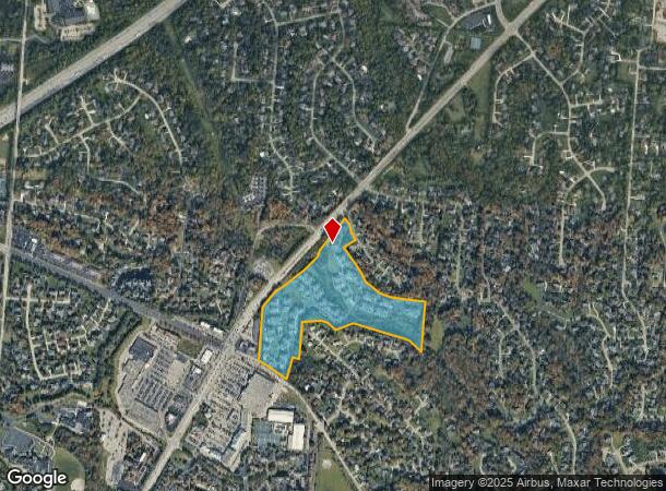 11513 Village Brook Dr, Cincinnati, OH Parcel Map