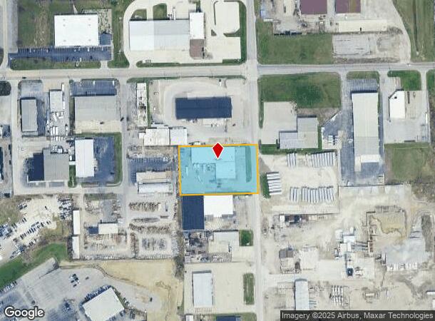  5005 Industrial Rd, Fort Wayne, IN Parcel Map