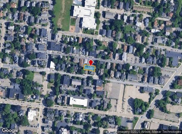  3 N Ashland St, Worcester, MA Parcel Map