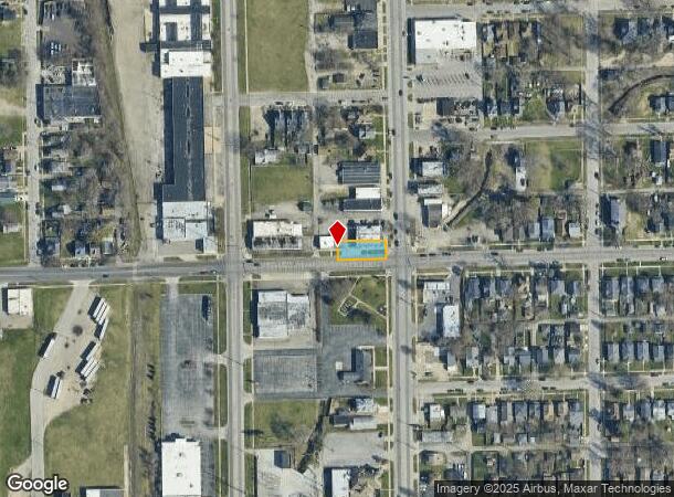  2221 S Michigan St, South Bend, IN Parcel Map