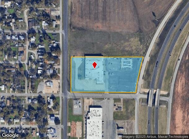 106 S Red River Expy, Burkburnett, TX Parcel Map