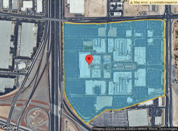  6575 S Las Vegas Blvd S, Las Vegas, NV Parcel Map